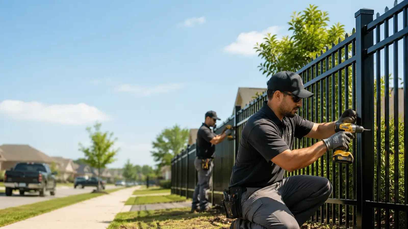 Metal Fence Installation in Gladewater, TX